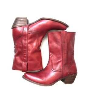 Steve Madden | Red Cowboy Boots